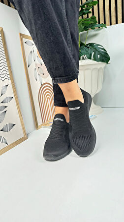 Günlük Unisex Sneaker Slip-On Nefes Alabilen Hafif Yürüyüş Bağcıksız Esnek Spor Ayakkabı 041F