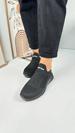 Günlük Unisex Sneaker Slip-On Nefes Alabilen Hafif Yürüyüş Bağcıksız Esnek Spor Ayakkabı 041F