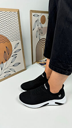 Günlük Unisex Sneaker Slip-On Nefes Alabilen Hafif Yürüyüş Bağcıksız Esnek Spor Ayakkabı 041F