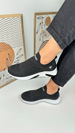 Günlük Unisex Sneaker Slip-On Nefes Alabilen Hafif Yürüyüş Bağcıksız Esnek Spor Ayakkabı 041F