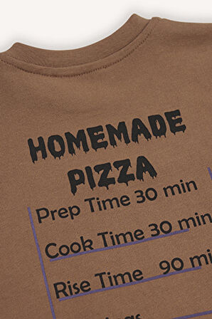 Erkek Çocuk Uzun Kollu T-Shirt Camel