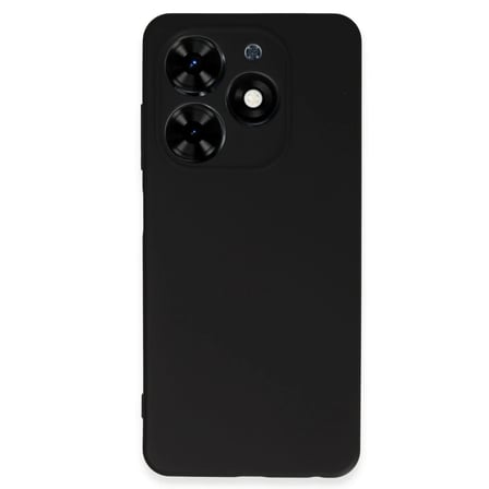 Tecno Spark Go 2024 Kılıf First Silikon - Siyah