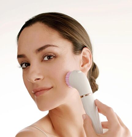 Braun FaceSpa Pro 912 Epilatör - Evde güzellik salonu güzelliği için 3'ü 1 arada yüz epilasyonu, can