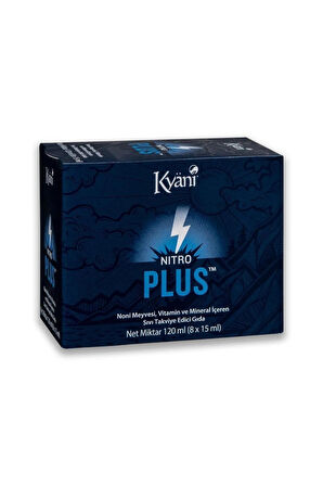 KYANI Gıda Takviyesi Nitro Plus 15ml 8li Paket 245TRXT8PK