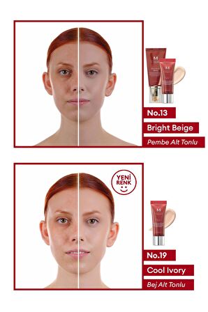 MISSHA Yoğun Kapatıcılık Sunan BB Krem M Perfect Cover BB Cream Ex No: 25 ( 20 ML )