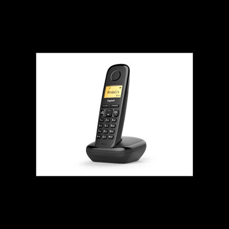 Gıgaset A270, Dect Telefon, Siyah, 18 Saat Konuşma, 200 Saat Bekleme, 80 Kişilik Rehber