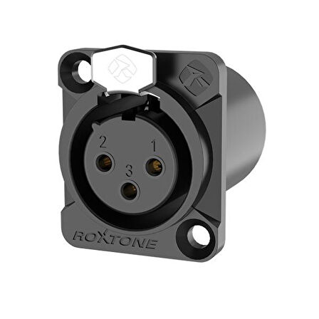 RX-J007 XLR Jak Dişi Şase - Su Geçirmez - Roxtone