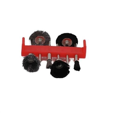 caselka® 12li Kalıpçı Taşlama Uçları Seti Tel Fırça Gravür Uçları Seti