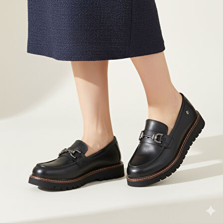 Mammamia D25KA-3240 Hakiki Deri Kadın Ayakkabı