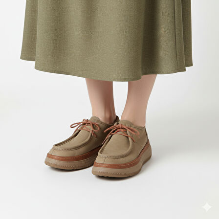 Mammamia D25KA-7025 Hakiki Deri Kadın Ayakkabı