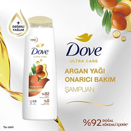 Dove Onarıcı Bakım Argan Yağı Şampuan 400 ml