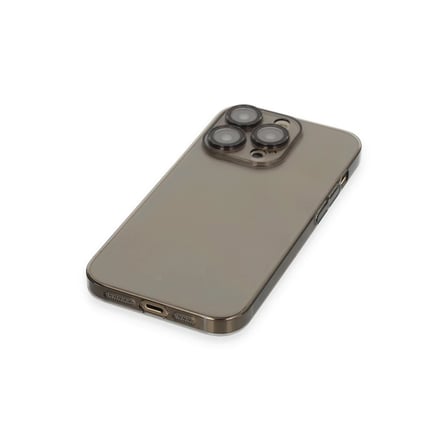 Apple iPhone 13 Pro Kılıf Armada Lensli Kapak - Siyah