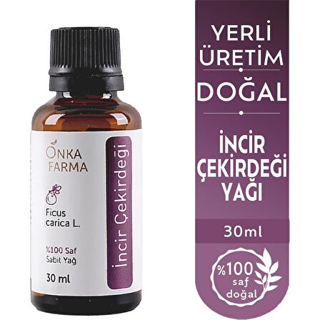 Onka Farma İncir Çekirdeği Yağı 