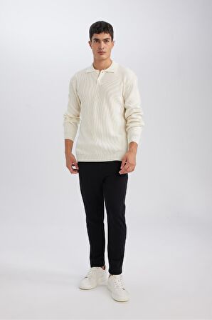 Standart Fit Polo Yaka Kazak