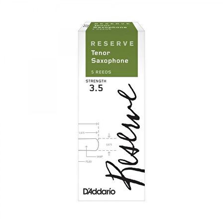 D'addario Woodwinds Reserve Dkr0535 Tenor Saksafon Kamışı No:3.5