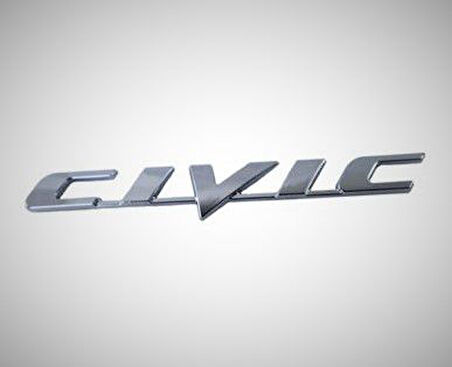 Civic Yazısı ( Honda Civic Bagaj Yazısı 2007-2016)