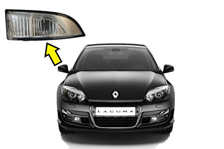 Renault Laguna 3 - Scenic 3 Ayna Sinyali Sol (Yolcu tarafı)