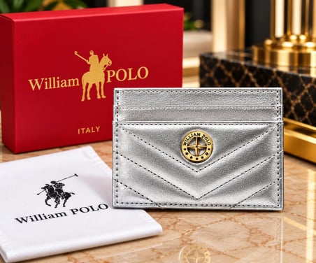 WİLLİAMPOLO Anka Hakiki Deri Unisex Kartlık-İnce Tasarım 