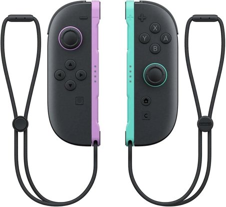 Nintendo Switch 2 JoyCon Oyun Kolu Açık Mor / Açık Yeşil