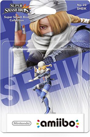 Sheik Amiibo No 23 Super Smash Bros Collection