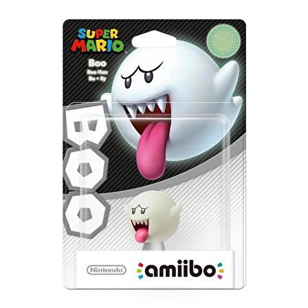 Boo Amiibo Super Mario Serisi Boo Buu Huu