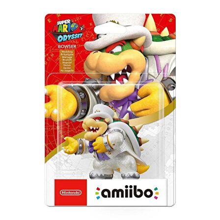 Bowser Amiibo Super Mario Odyssey Serisi