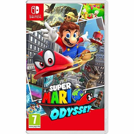 Super Mario Odyssey Nintendo Switch Dijital Key