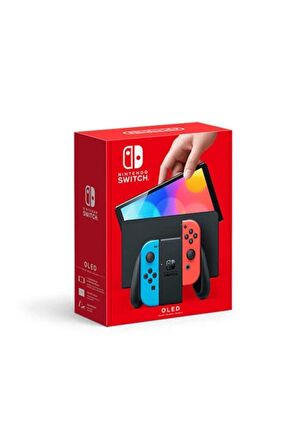 Switch 64 GB Konsol OLED Model - Kırmızı/Mavi