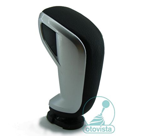 Citroen C5 Otomatik Vites Topuzu (2009-2015) Siyah Deri