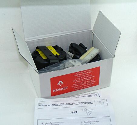 Megane 2 Alarm Seti (Güvenlik Kiti Takımı) Mais