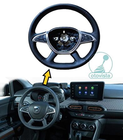 Sandero Stepway 3 Direksiyon Simidi (Orjinal) 484005984R