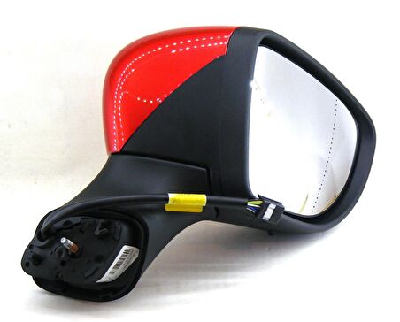 Renault Clio 4 Sağ Dış Dikiz Ayna (Kırmızı-Elektrikli) 963012959R