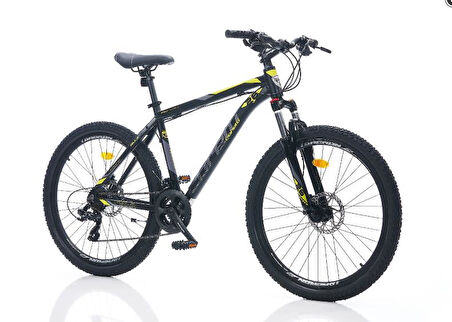 Corelli Felix 1.0 Hidrolik Disk Fren 26 Jant Dağ Bisikle 18 Inç Siyah-Turuncu-gri