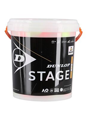 DUNLOP STAGE 2 TURUNCU 60 LI KOVA ÇOCUK TENİS TOPU