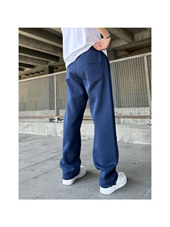 Stwd Baggy Fit Eşofman Altı-Lacivert