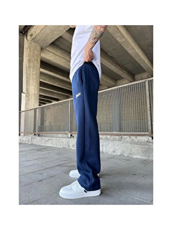 Stwd Baggy Fit Eşofman Altı-Lacivert