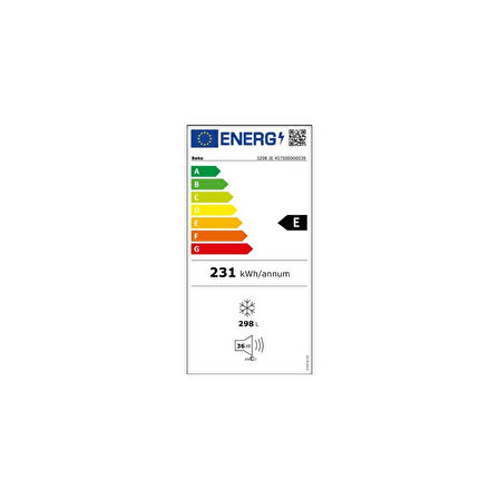 Beko 3298 Je Sandık Tipi Derin Dondurucu