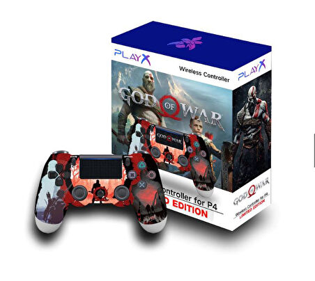 KONSOL PLUS PS4 DUALSHOCK 4 KABLOSUZ GOD OF WAR  DESENLİ