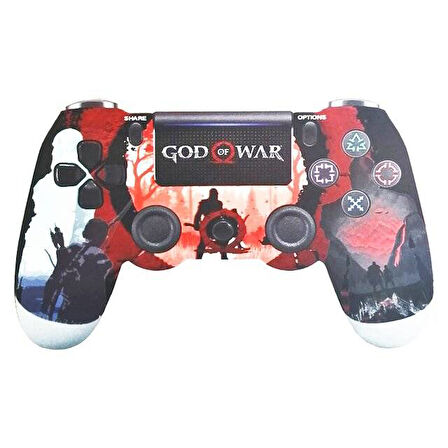 KONSOL PLUS PS4 DUALSHOCK 4 KABLOSUZ GOD OF WAR  DESENLİ