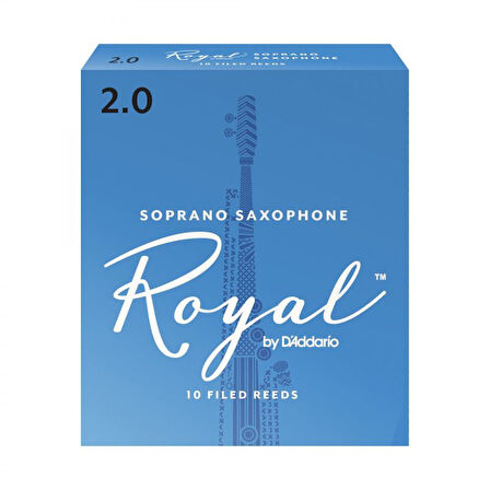 D\'Addario Woodwinds Royal RIB1020 Soprano Saksafon Kamışı No:2