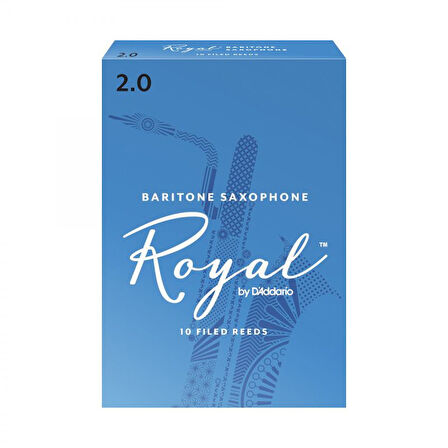 D\'Addario Woodwinds Royal RLB1020 Bariton Saksafon Kamışı No:2