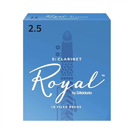 D'addario Woodwinds Royal Rbb1025 Mib Klarnet Kamışı No:2.5