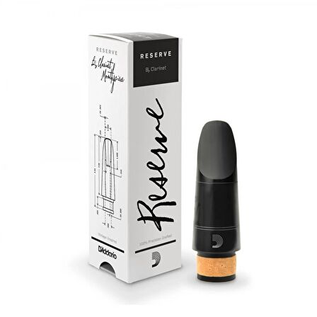 D'addario Woodwinds Reserve X10e Sib Klarnet Beki