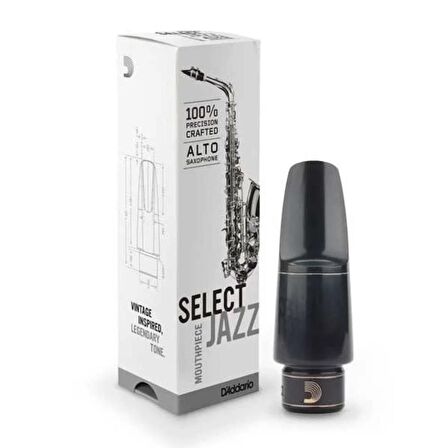 D'addario Woodwinds Select Jazz D8m Alto Saksafon Beki