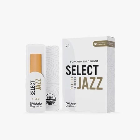 organic select jazz filed  soprano saksafon kamişi 10lu paket no:2 soft