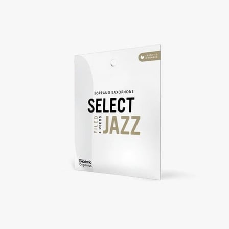 organic select jazz filed  soprano saksafon kamişi 3lü paket no:2 hard
