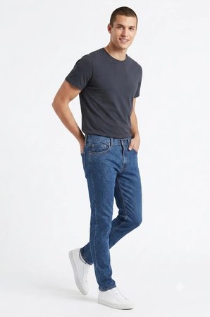 512 Slim Taper Fit Men's Jeans likralı erkek kot pantolon--0091 Lacivert / 29/32