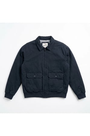 erkek gabardin mont lacivert / XL