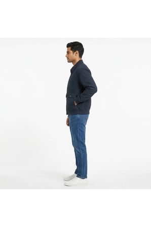 erkek gabardin mont lacivert / XL