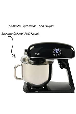 M218 Easy Chef Siyah 1800w 8.0l Kapasite Stand Mikser